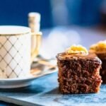 Schokoladen Brownies Rezept - Weihnachts-Brownies - Lebkuchen Brownies Rezept - Einfaches Rezept Weihnachtskuchen mit Schokolade - Lebkuchen-Brownie mit Schokolade - Traditionelles Kuchenrezept - Backanleitung - einfacher schneller Brownie-Kuchen mit Lebkuchengewürzen