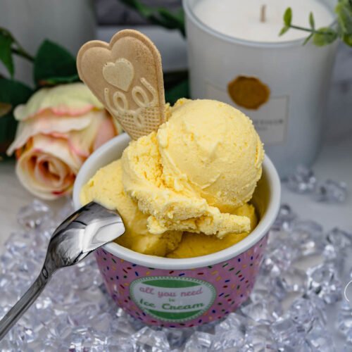 Erdbeer-Joghurt Eis Rezept - schnelles Erdbeer-Eis