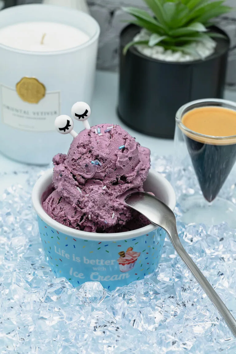 Blaubeer-Joghurt-Eis Rezept - schnell und gesund - einfach gemacht