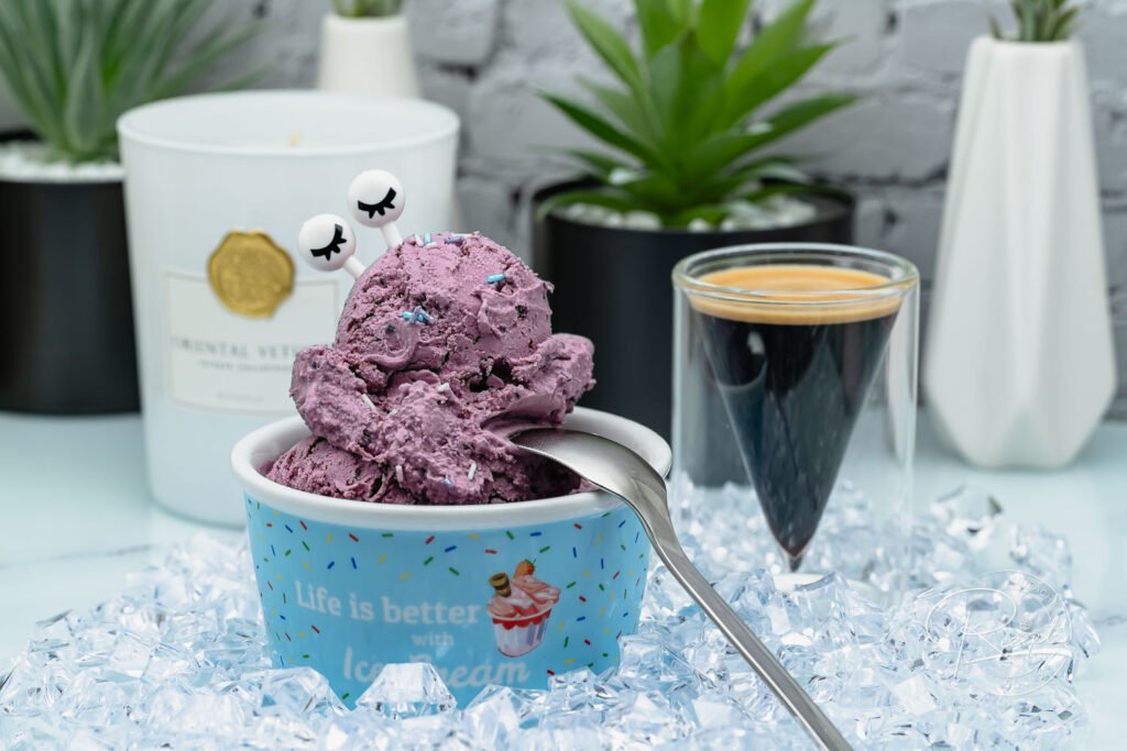 Blaubeer-Joghurt-Eis Rezept - schnell und gesund - einfach gemacht